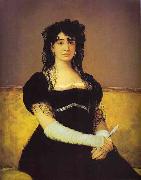 Francisco Jose de Goya Portrait of Antonia Zarate oil on canvas